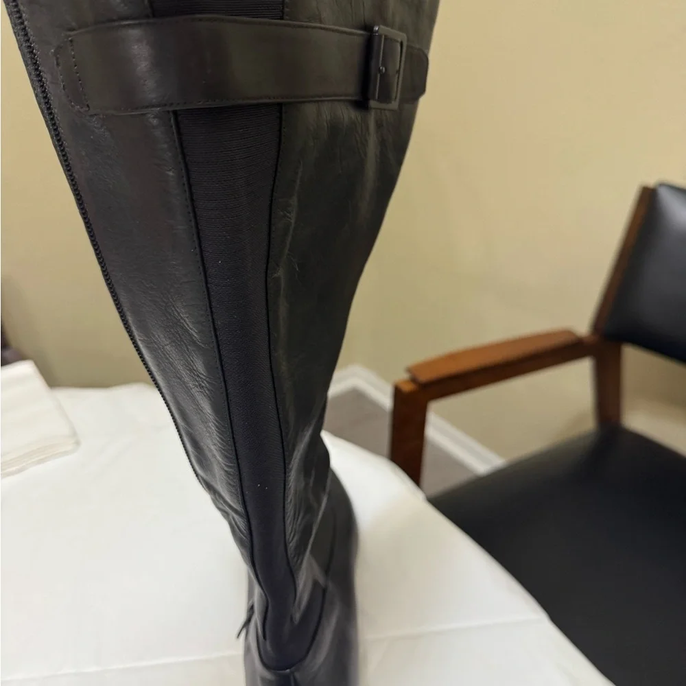 Tsubo Black (under) Knee Boots 6.5 - Picture 8 of 11